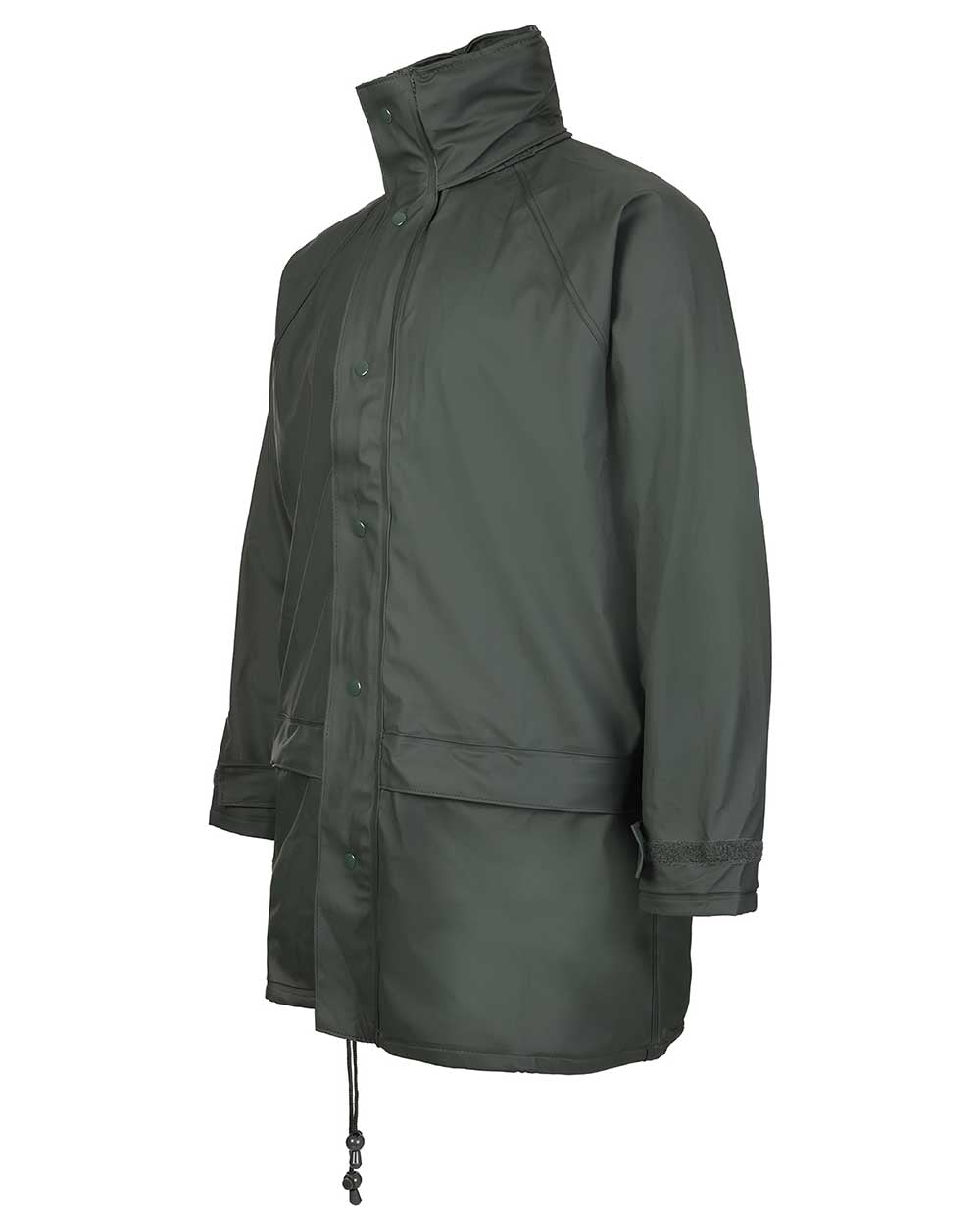 Green Coloured Fort Flex Jacket On A White Background