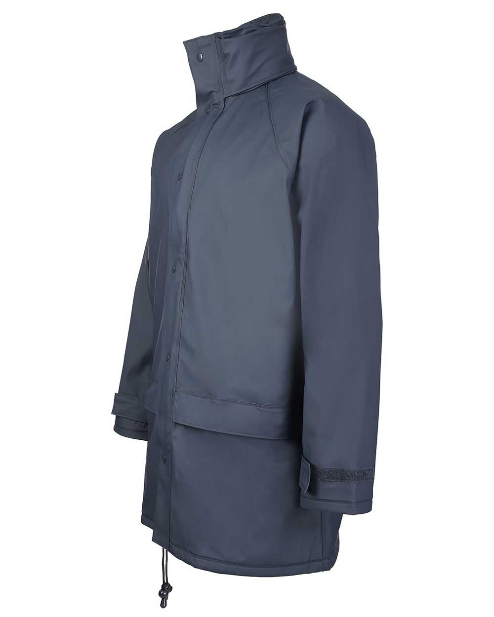 Navy Blue Coloured Fort Flex Jacket On A White Background
