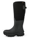 Black coloured Gateway1 Icebeater 18inch 7mm Boots on white background #colour_black