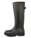 Dark brown coloured Gateway1 Pheasant Game Lady 17" 5mm Wellingtons on white background #colour_dark-brown