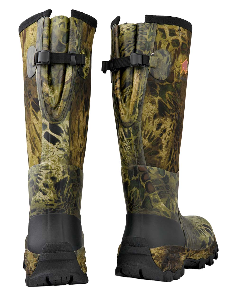 Prym1 Woodlands coloured Gateway1 Woodwalker 18" 4mm Wellingtons on White background