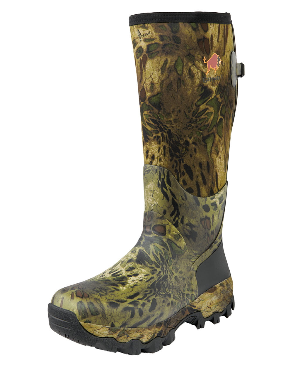 Prym1 Woodlands coloured Gateway1 Woodwalker 18" 4mm Wellingtons on White background