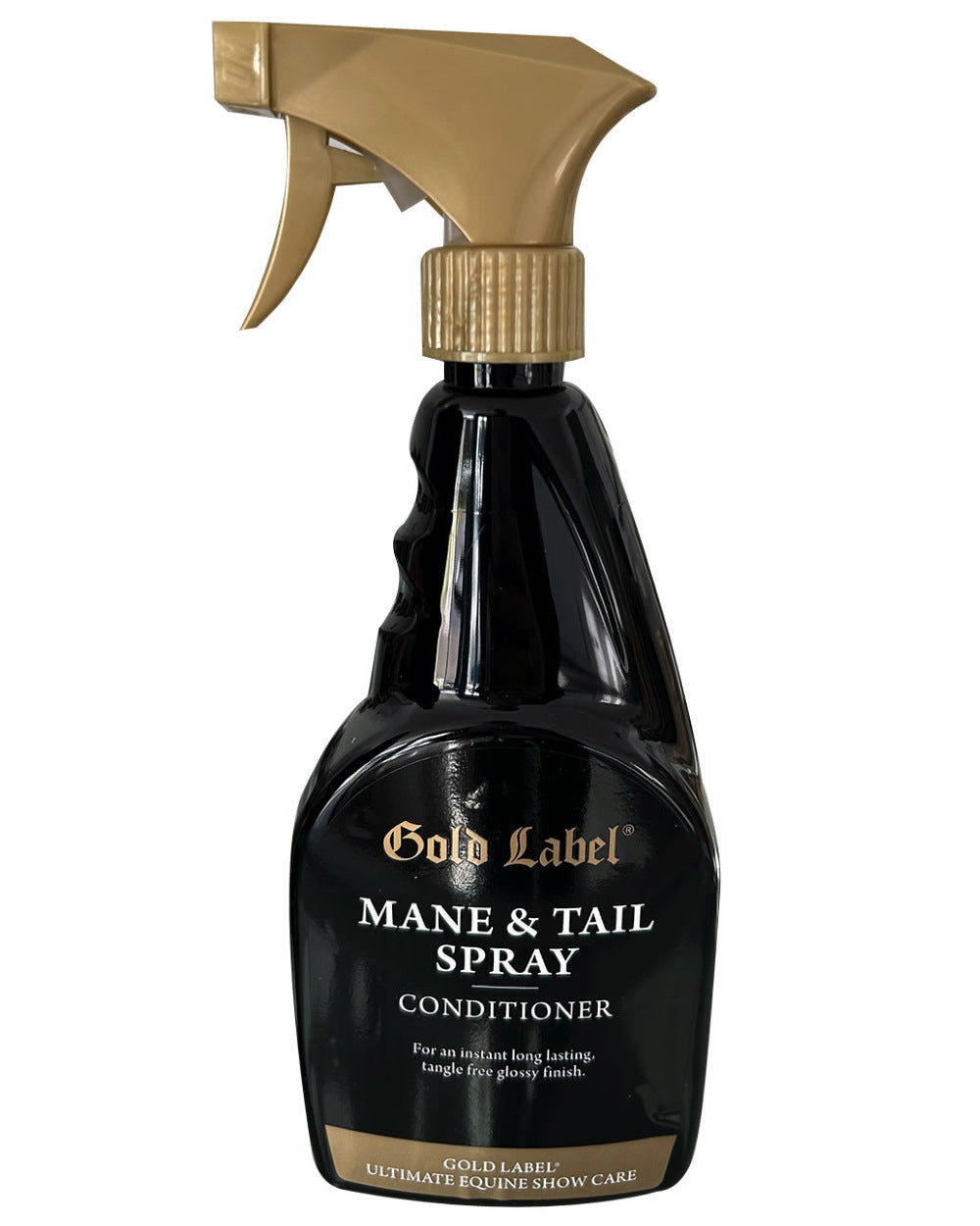 Gold Label Mane & Tail Spray Conditioner On A White Background