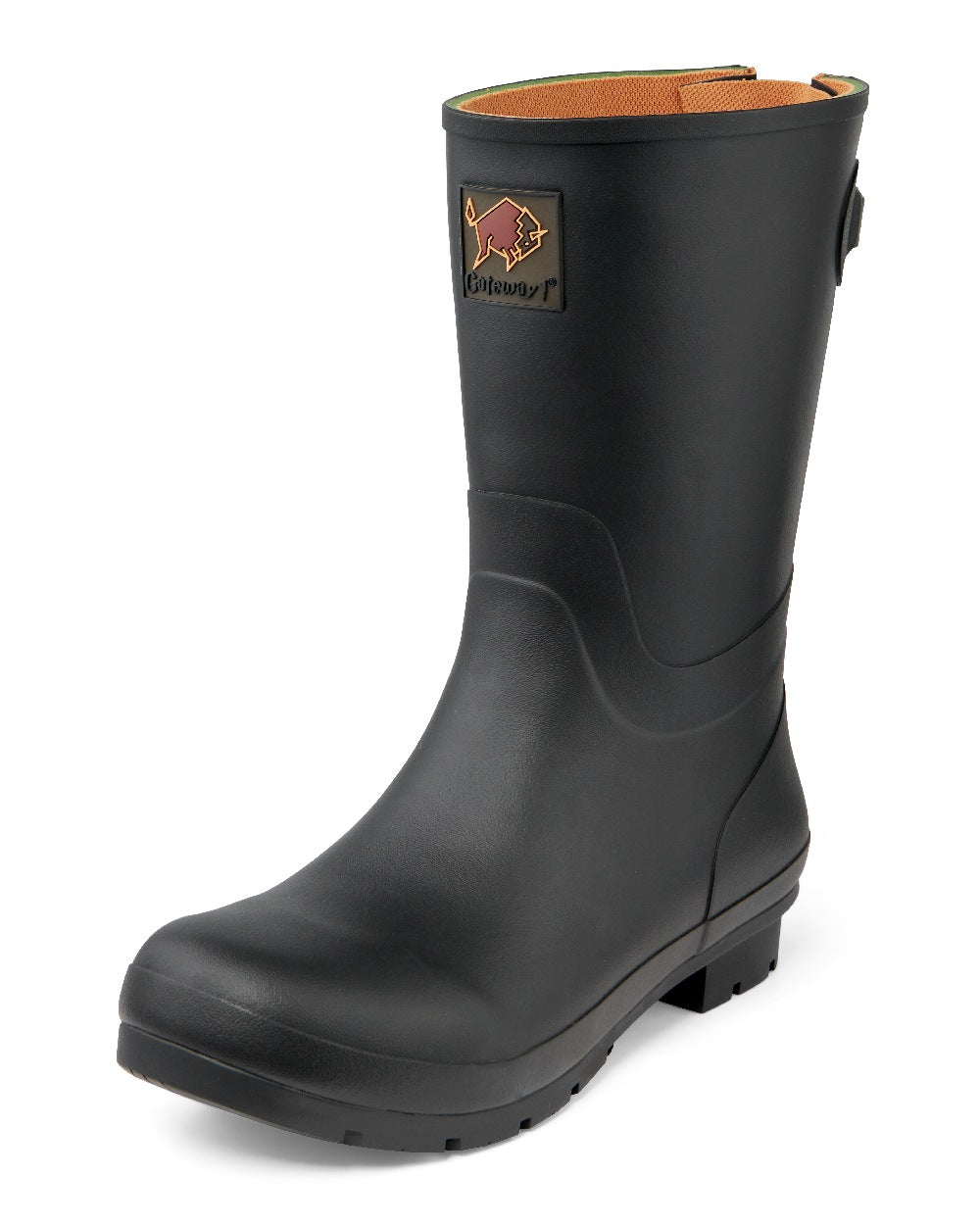 Black coloured Gateway1 Goodwood Lady 11&quot; 3mm Boots on white background 