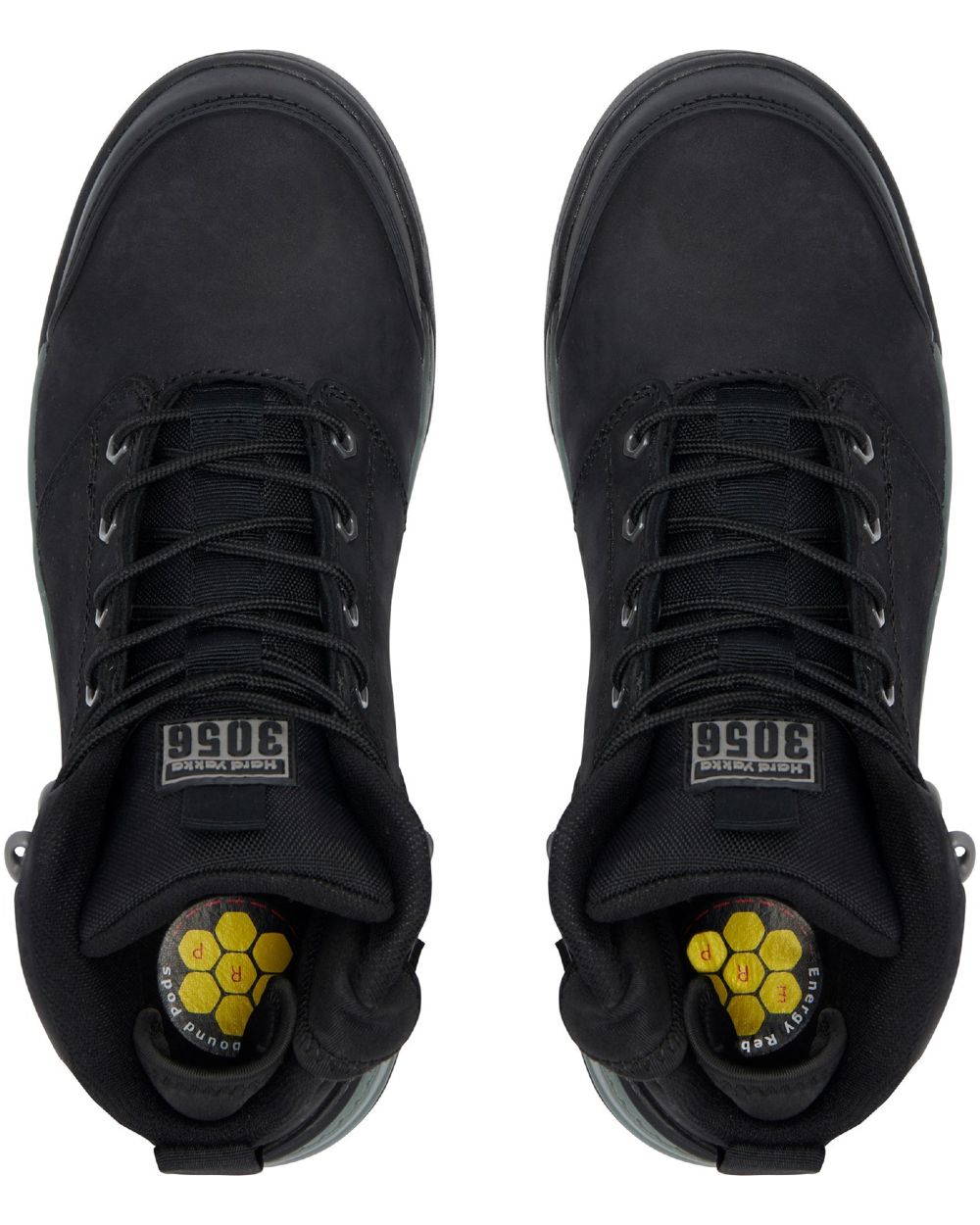 Hard Yakka Mens 3056 Lace Zip Safety Boots