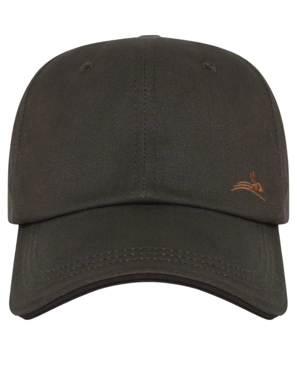 Forest Green coloured Harehill Ridgegate Cap on white background