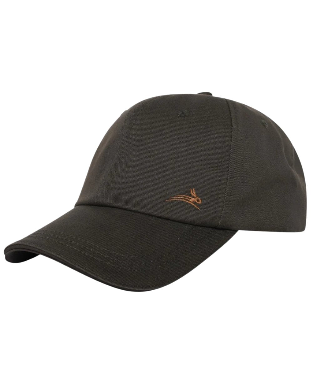 Forest Green coloured Harehill Ridgegate Cap on white background