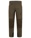 Forest Shade coloured Harehill Ridgegate Waterproof Trousers on White background