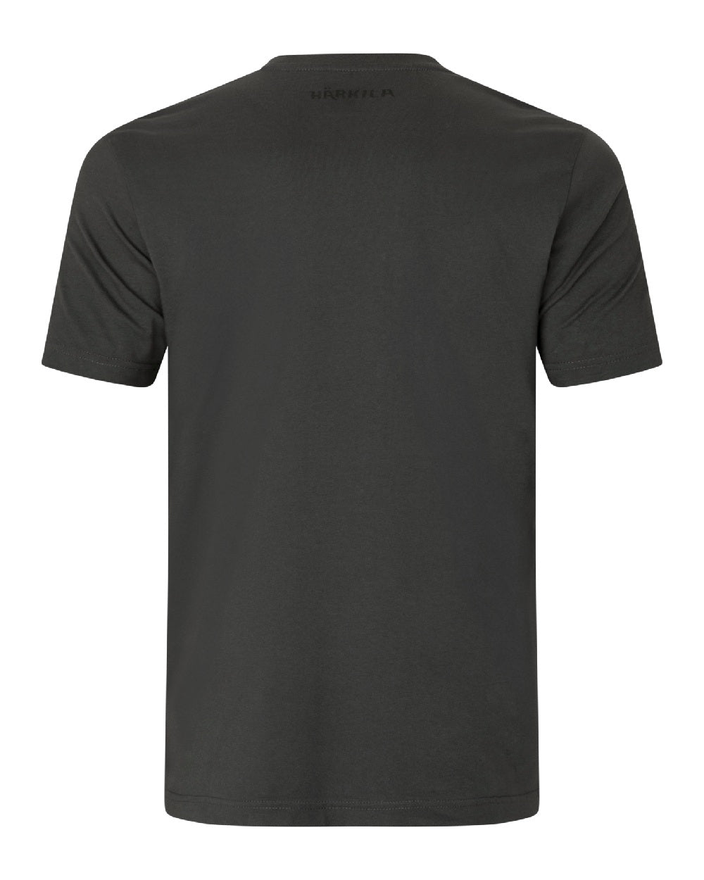 Phantom Coloured Harkila Mens H-logo Short Sleeve T-Shirt on white background