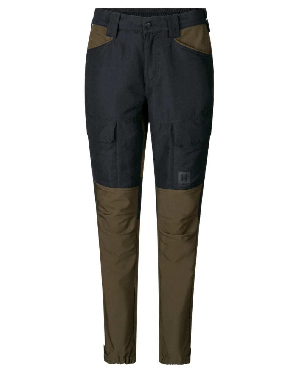 Willow Green Deep Well Purple Coloured Harkila Womens Scandinavian Pants On A White Background