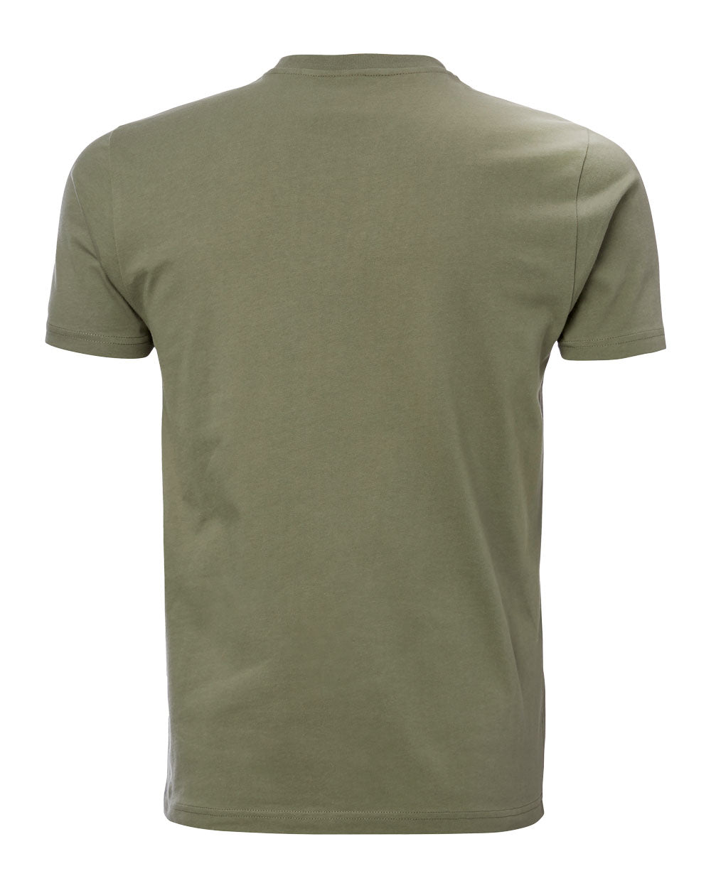 Lav Green coloured Helly Hansen Box T-Shirt on White background 