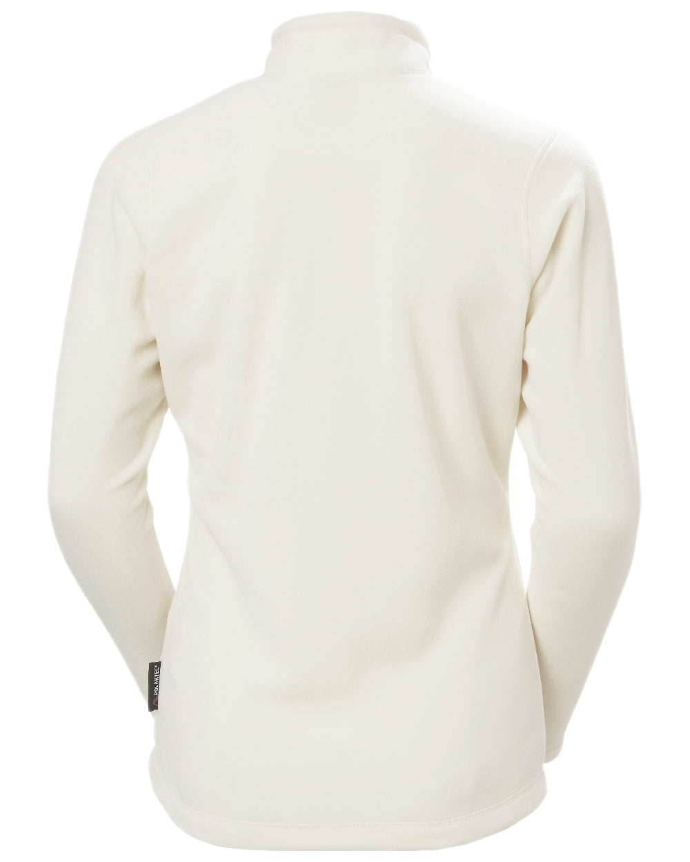 Snow Coloured Helly Hansen Daybreaker Ladies Fleece Jacket on White Background