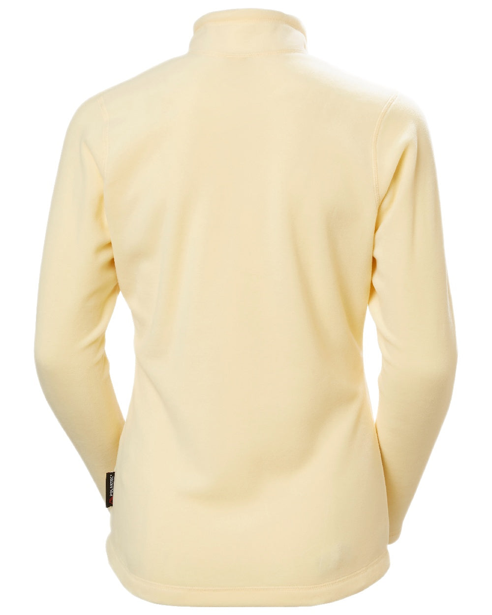 Yellow Cream Coloured Helly Hansen Daybreaker Ladies Fleece Jacket on White Background
