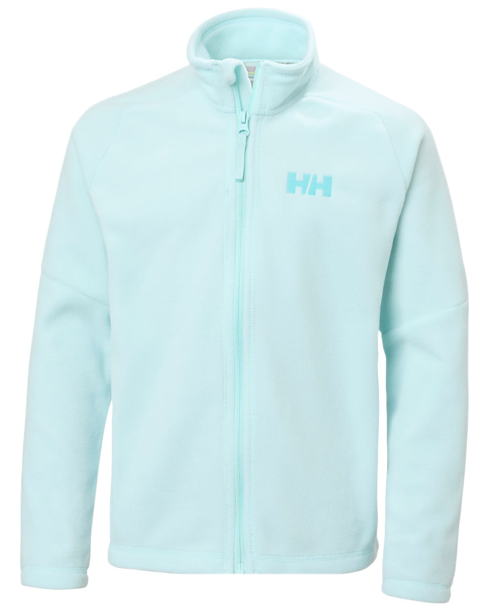 Barely Blue Coloured Helly Hansen Juniors Daybreaker 2.0 Jacket on White Background