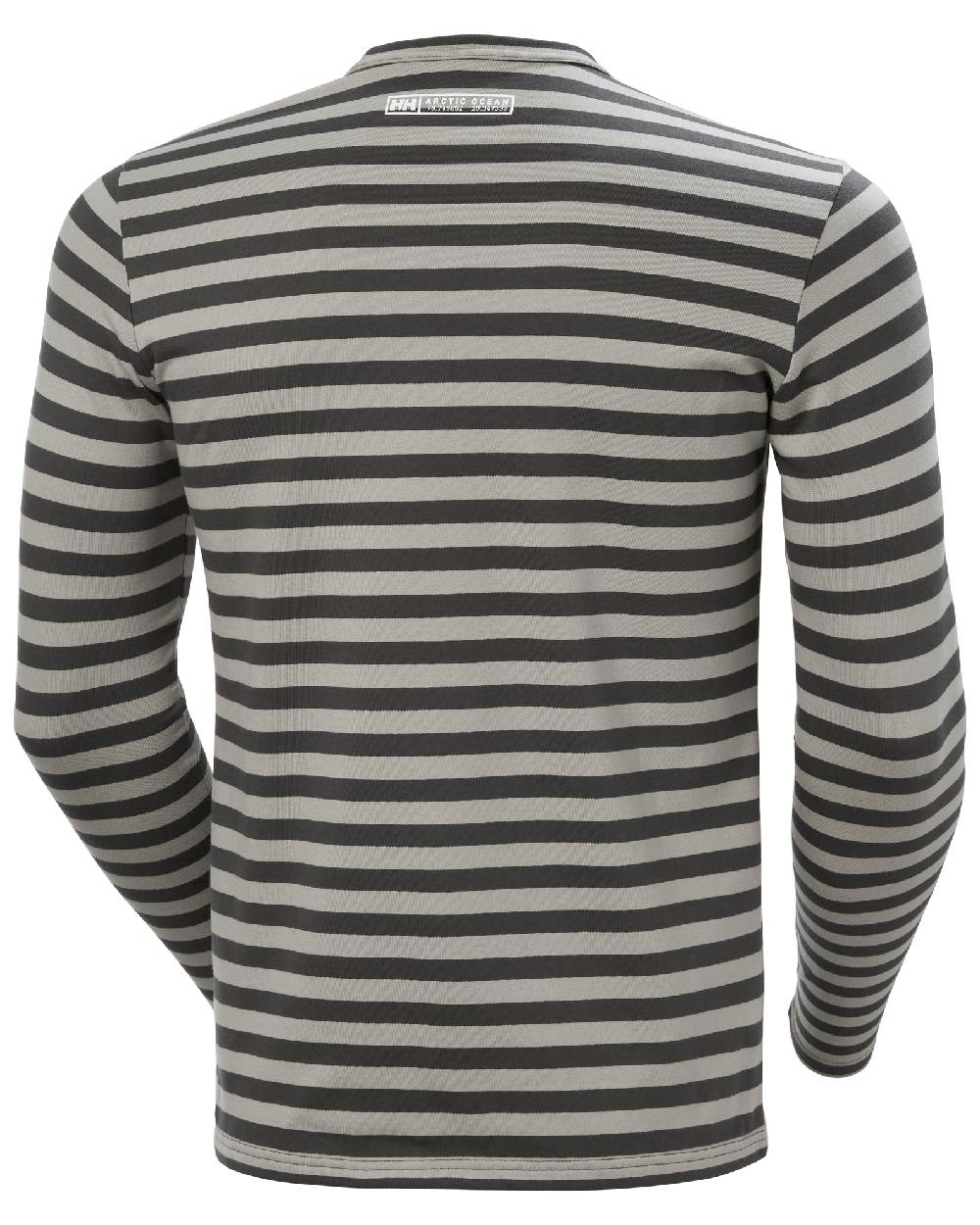 Terrazzo coloured Helly Hansen Mens Arctic Ocean Long Sleeve T-Shirt on white background