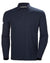 Navy coloured Helly Hansen Mens Crewline Long Sleeves Polo Shirt on white background #colour_navy