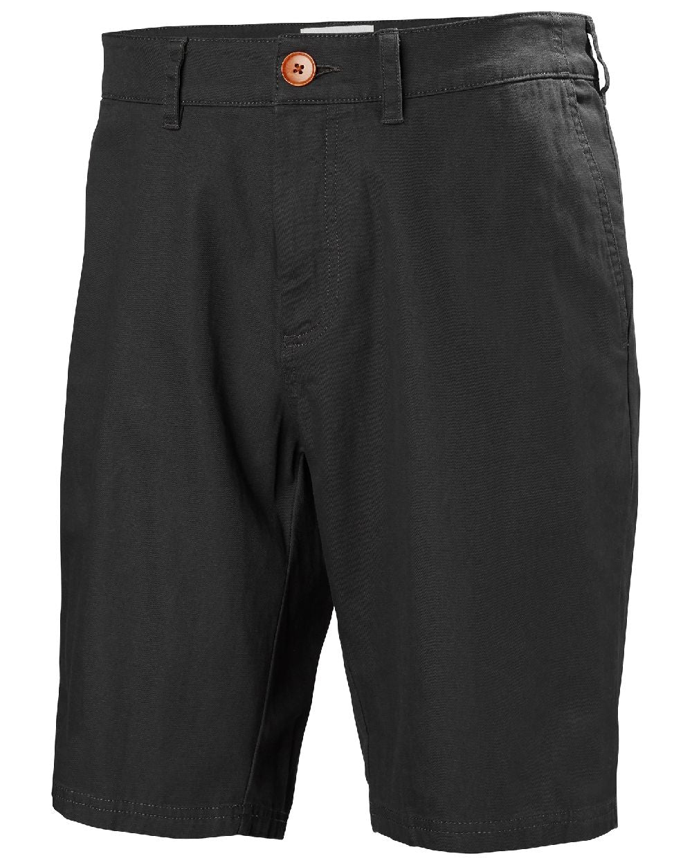 Ebony coloured Helly Hansen Mens Dock Shorts on white background