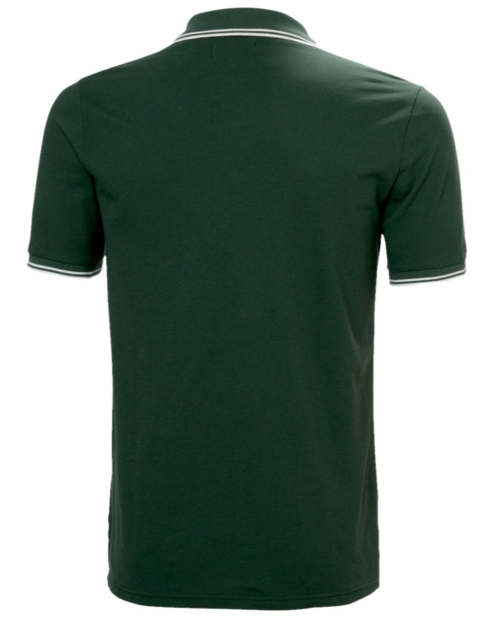 Jungle Green Coloured Helly Hansen Mens Genova Polo Shirt on White Background