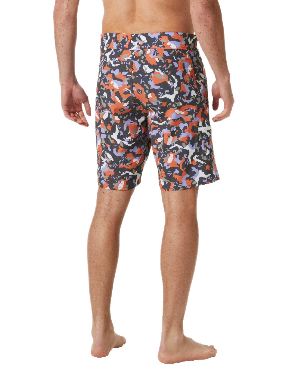 Play Camo Aop Coloured Helly Hansen Mens HP Board Shorts 3.0 on White Background