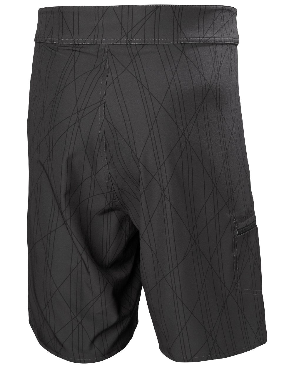 Ebony Coloured Helly Hansen Mens HP 9 inch Board Shorts 3.0 on white background