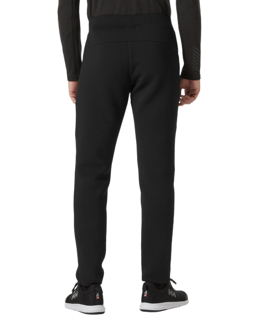 Black Coloured Helly Hansen Mens HP Ocean Sweatpants 2.0 on White Background