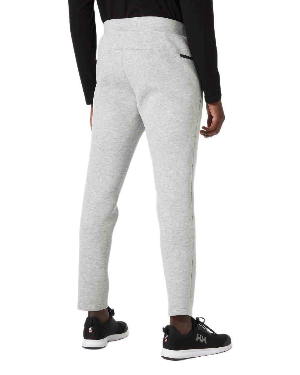 Grey Melange Coloured Helly Hansen Mens HP Ocean Sweatpants 2.0 on White Background