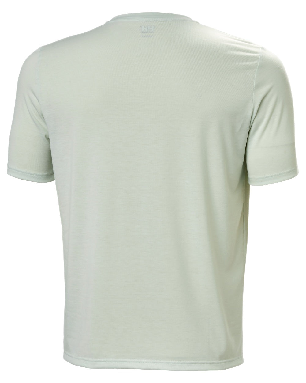 Seafoam Coloured Helly Hansen Mens HP Race Sailing Graphic T-Shirt on White Background