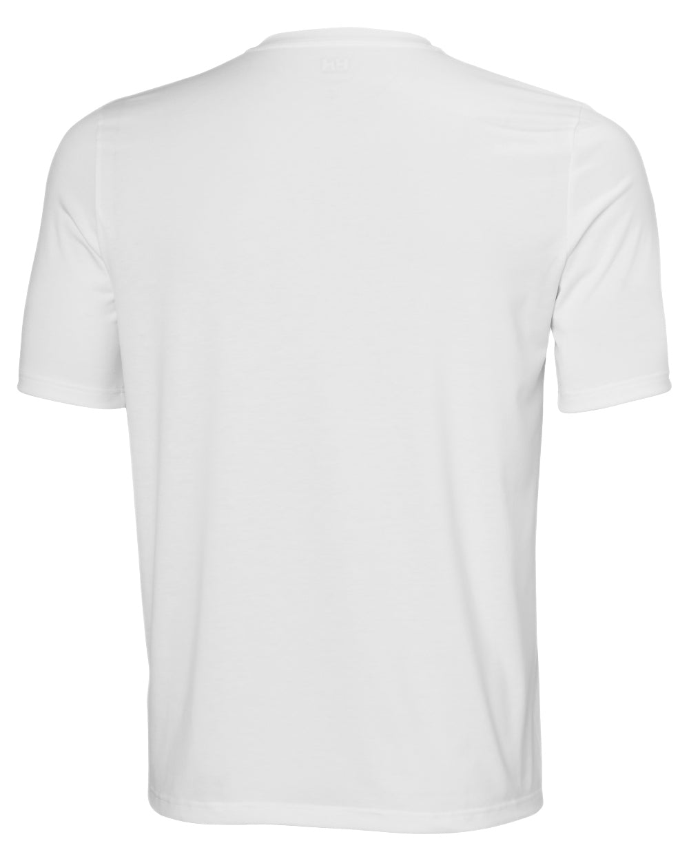 White Coloured Helly Hansen Mens HP Race Sailing Graphic T-Shirt on White Background