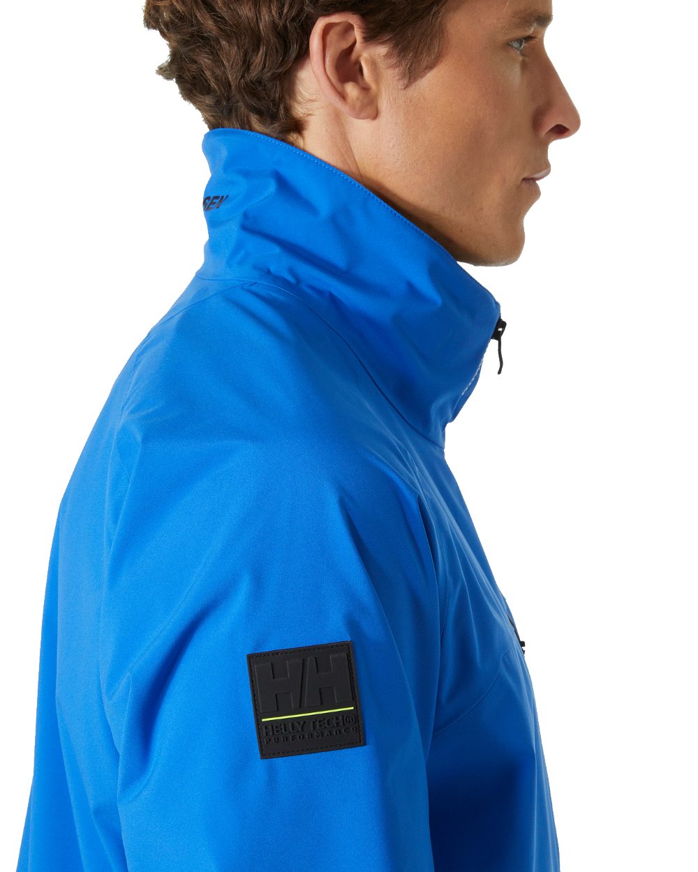 Cobalt 2.0 coloured Helly Hansen Mens HP Racing Sailing Jacket on white background