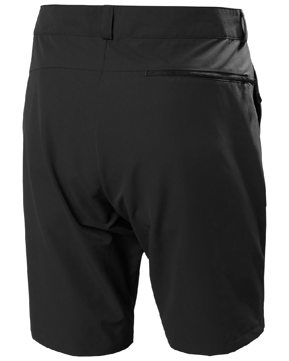 Ebony coloured Helly Hansen Mens Quick Dry Shorts on white background