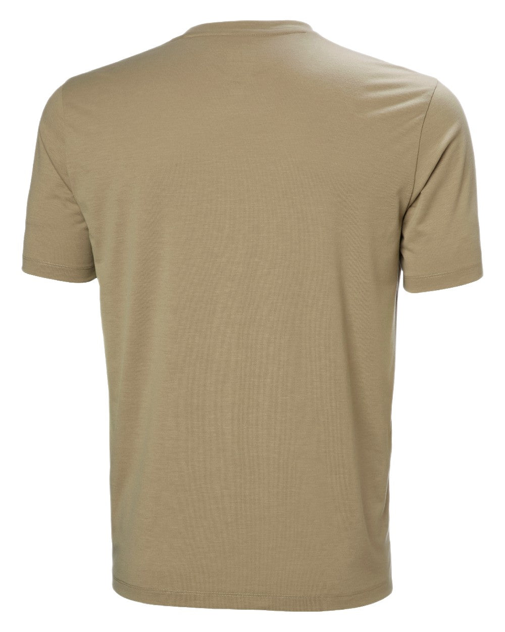 Pebble Coloured Helly Hansen Mens Skog Recycled Graphic T-Shirt on White Background