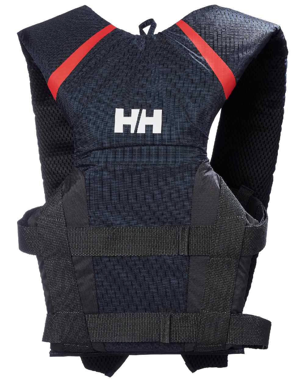 Navy coloured Helly Hansen Rider Compact 50N Life Jacket on white background 