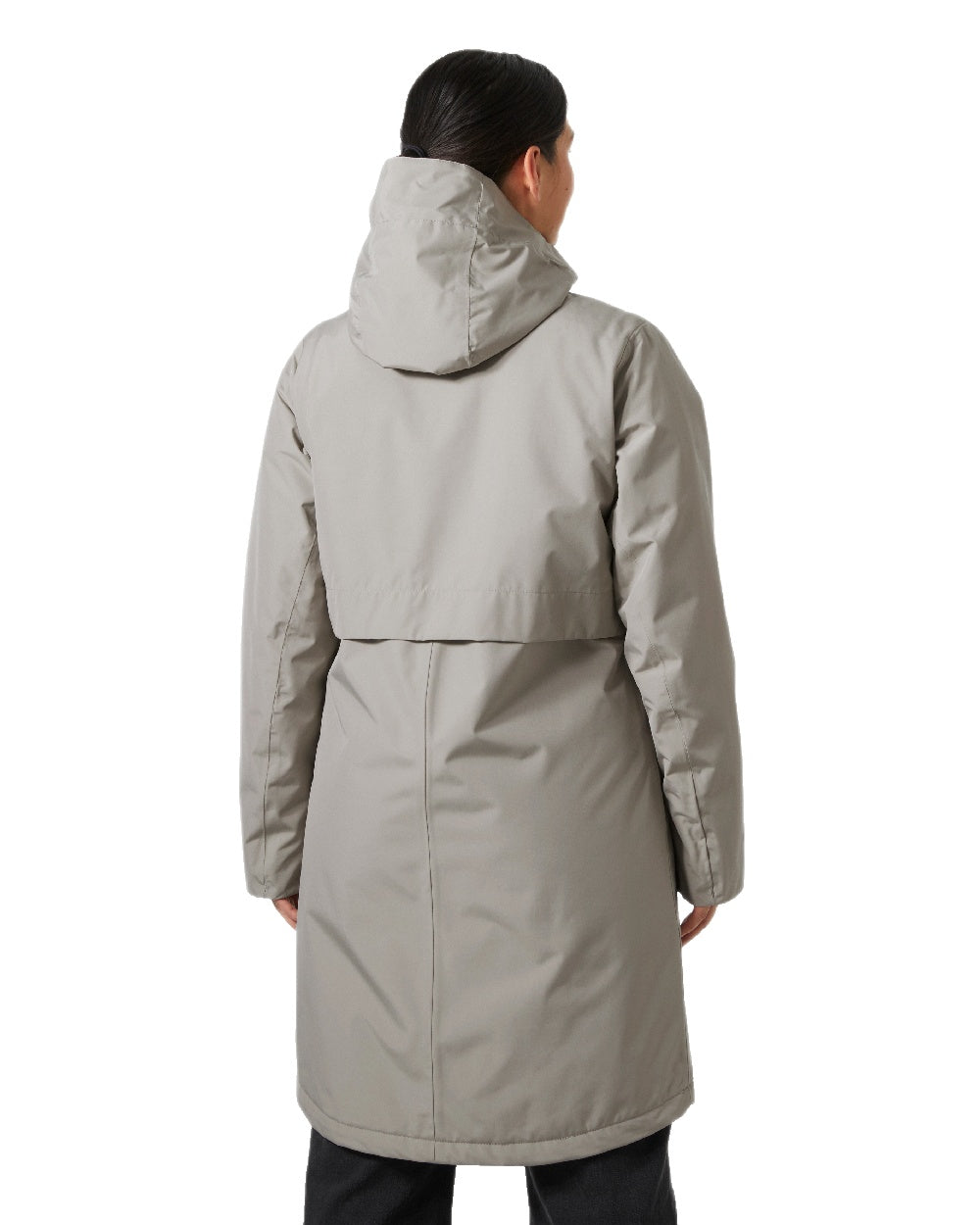 Terrazzo Coloured Helly Hansen Womens Aspire Rain Coat on White Background
