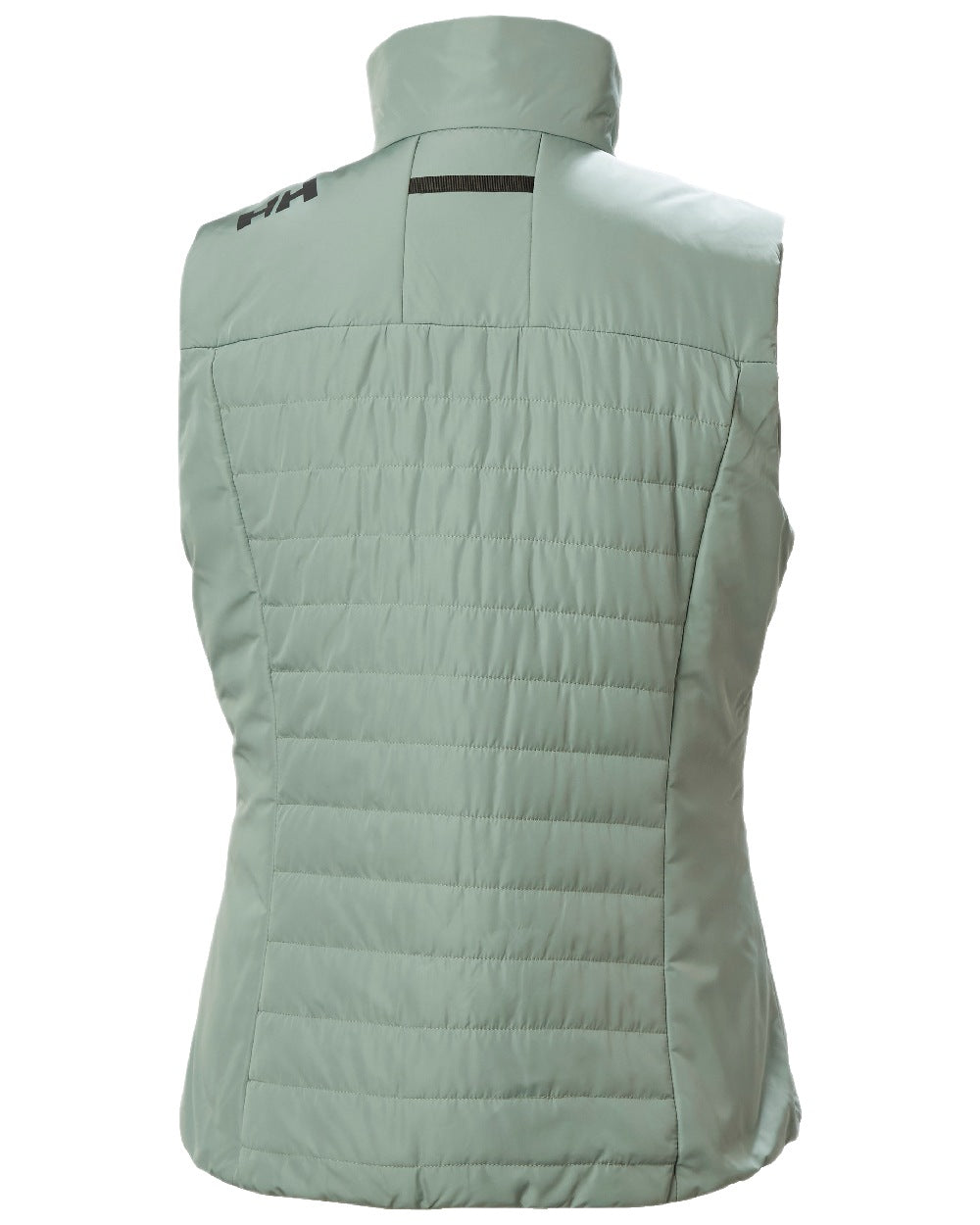Eucalyptus Coloured Helly Hansen Womens Crew Insulated Vest 2.0 on White Background
