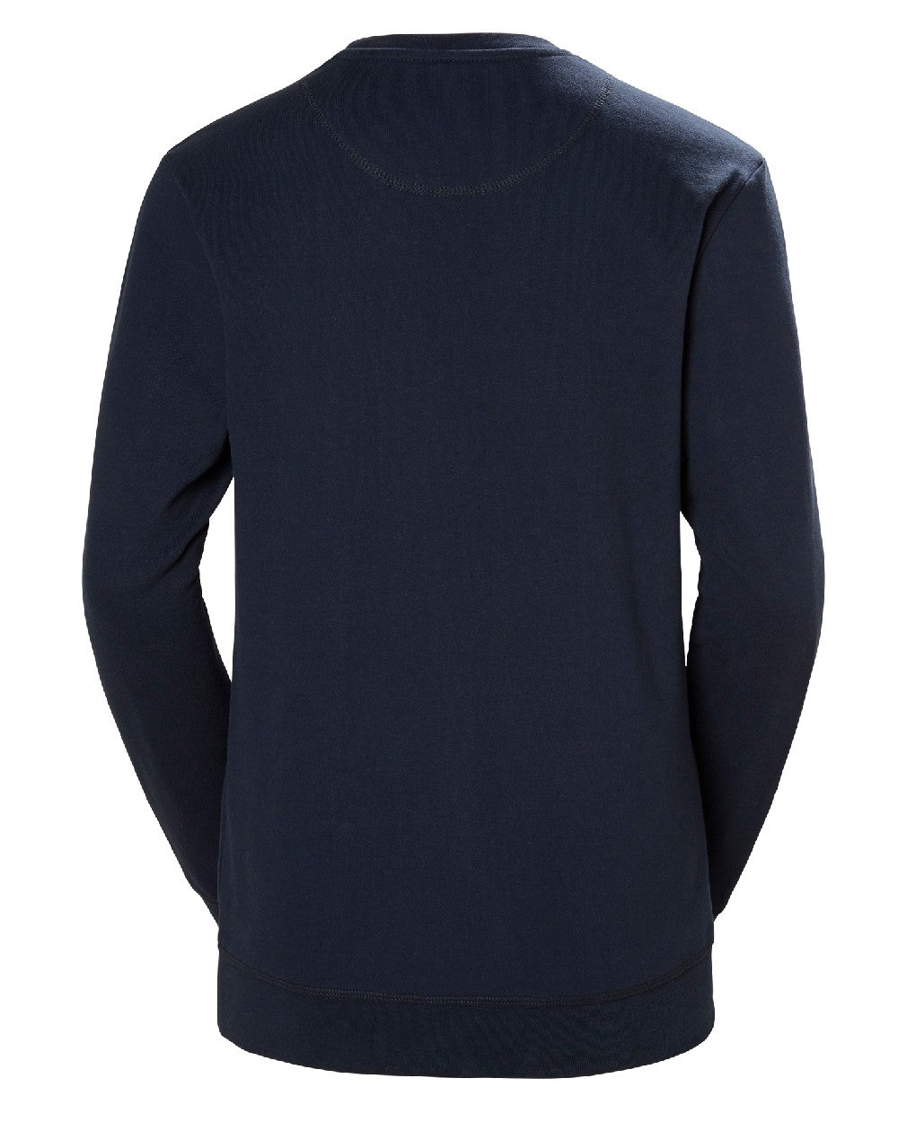 Navy coloured Helly Hansen Womens Crew Sweatshirt on white background