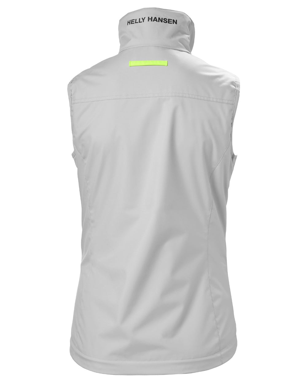 Grey Fog coloured Helly Hansen Womens Crew Vest on white background 