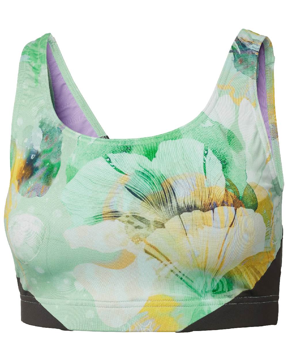 Jade Esra coloured Helly Hansen Womens HP Bikini Top on white background