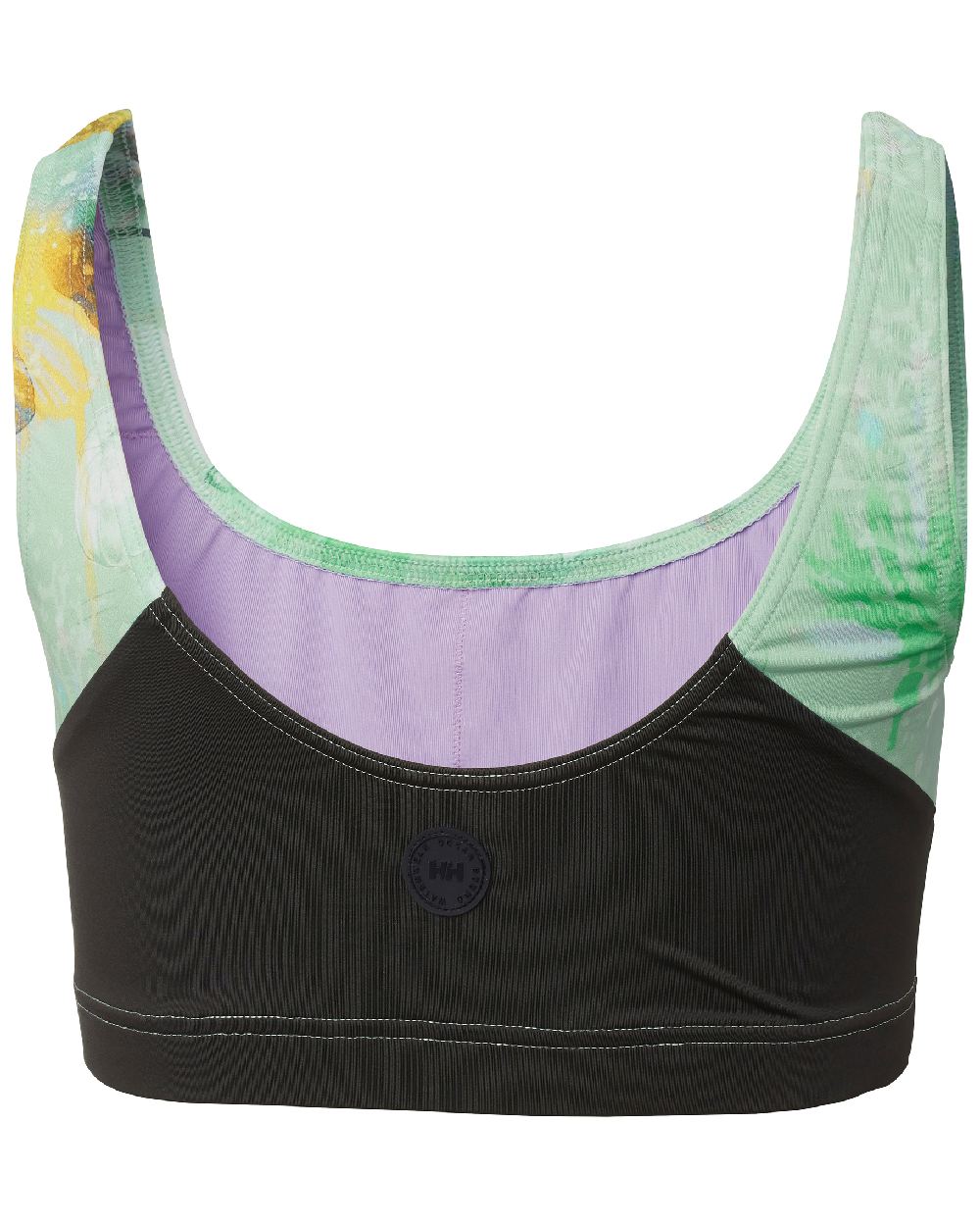 Jade Esra coloured Helly Hansen Womens HP Bikini Top on white background