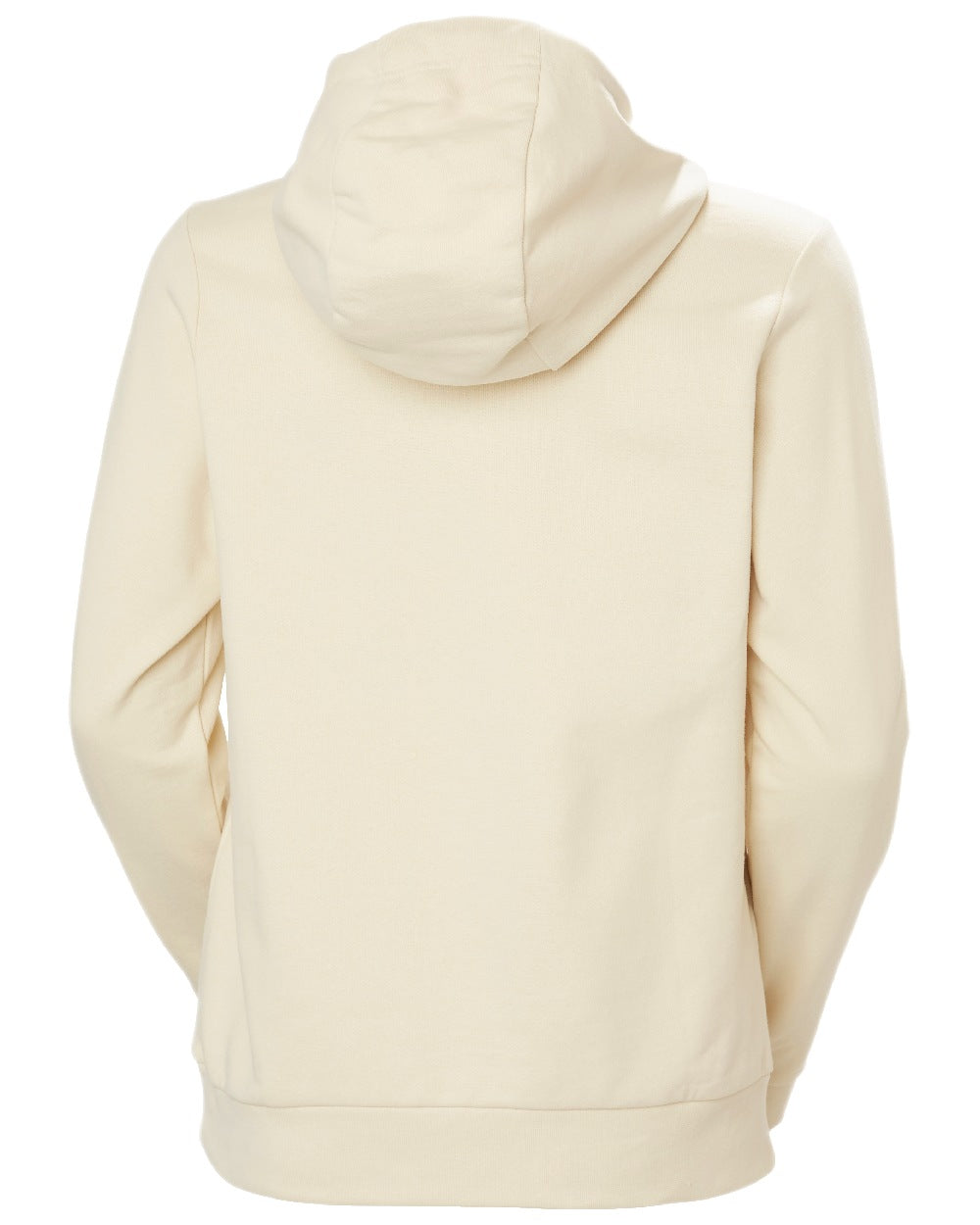 Cream Coloured Helly Hansen Womens Logo Hoodie 2.0 on White Background