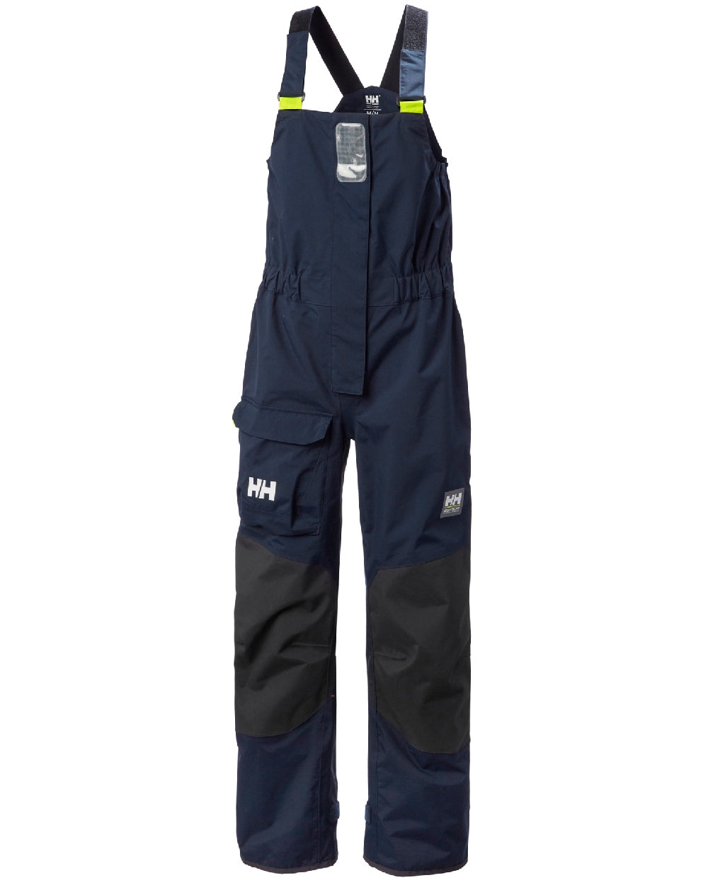 Navy coloured Helly Hansen Womens Pier 3.0 Coastal Sailing Bib on white background