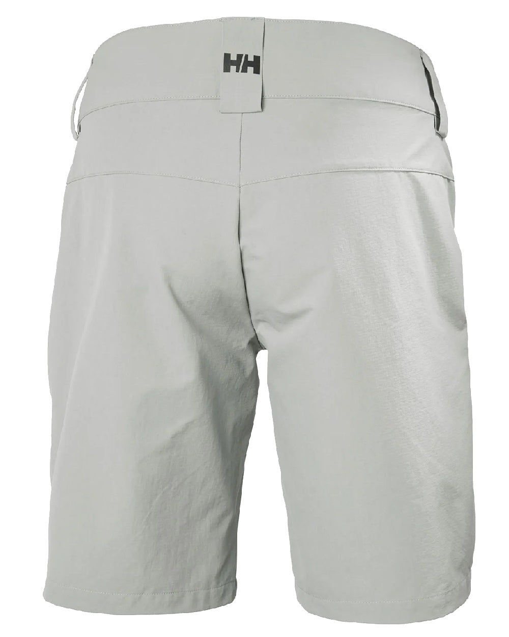 Grey Fog coloured Helly Hansen Womens Quick Dry Cargo Shorts on white background