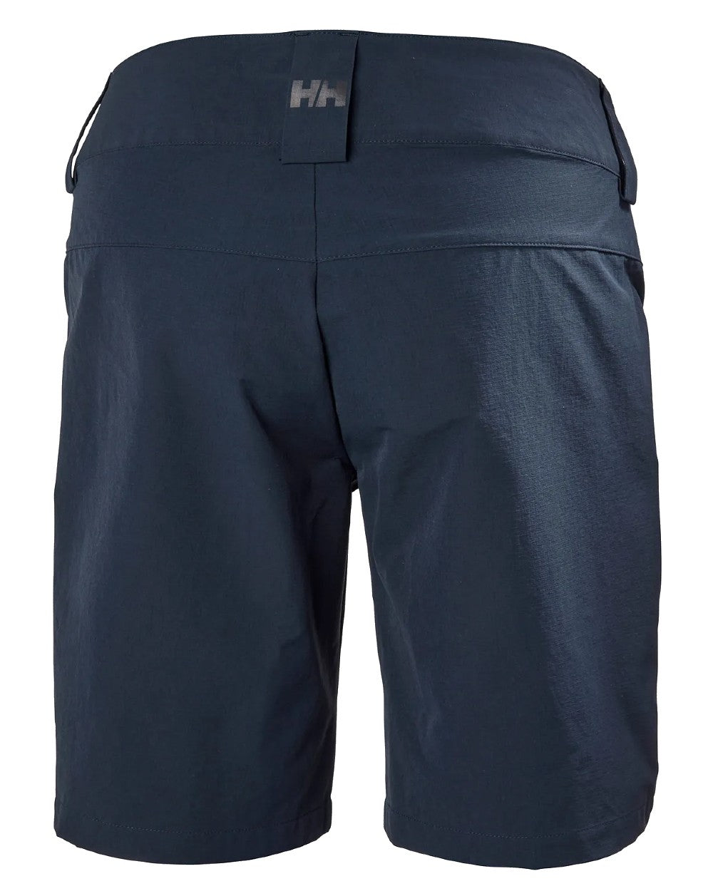 Navy coloured Helly Hansen Womens Quick Dry Cargo Shorts on white background