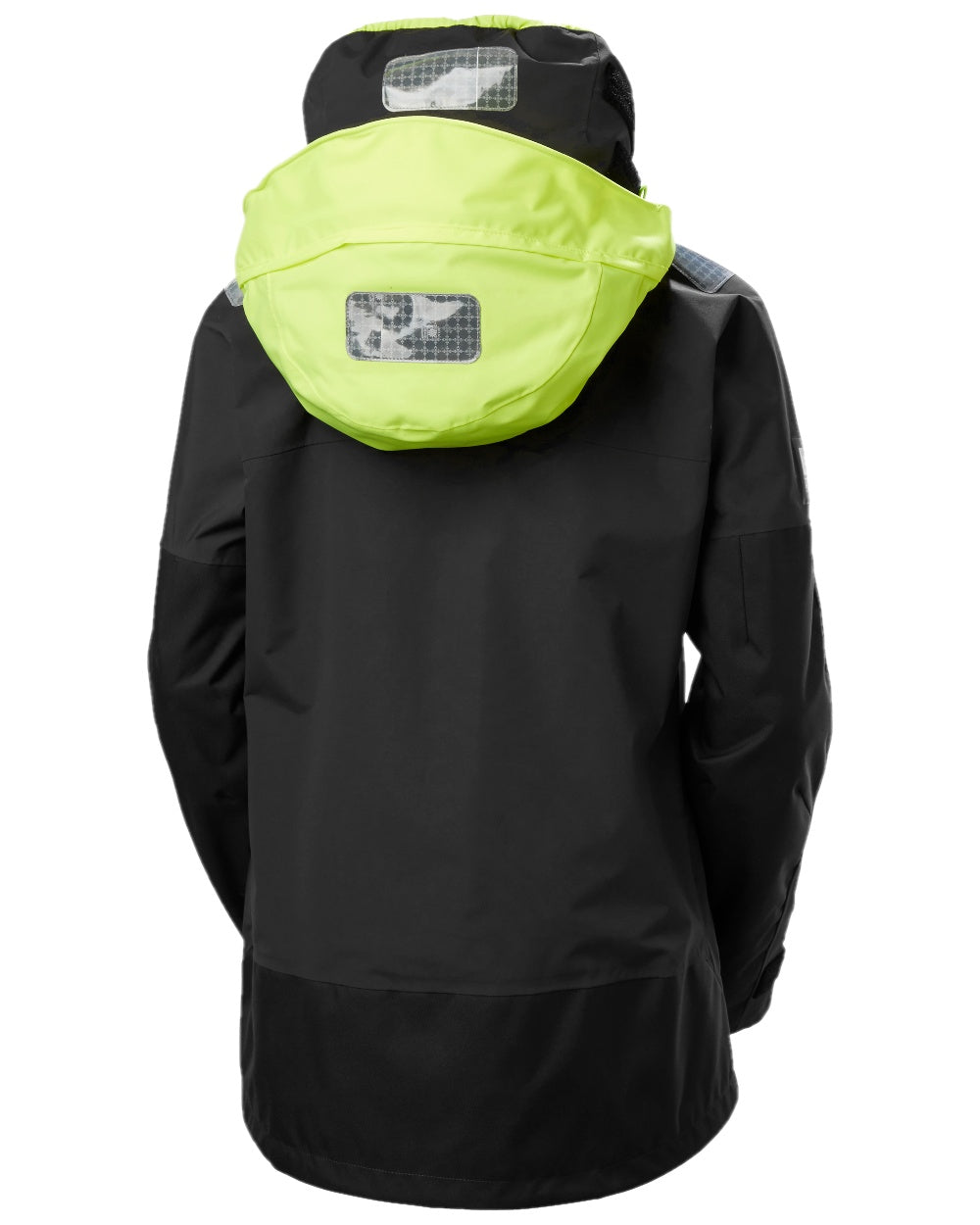 Ebony Coloured Helly Hansen Womens Skagen Offshore Sailing Jacket on White Background
