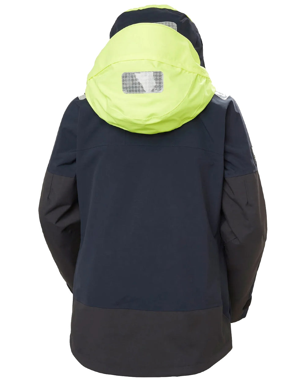 Navy coloured Helly Hansen Womens Skagen Offshore Sailing Jacket on white background
