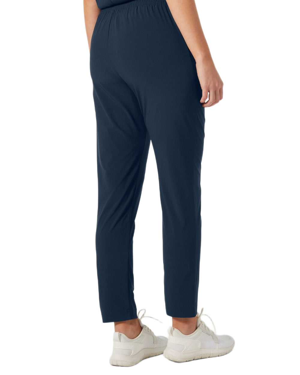 Navy Coloured Helly Hansen Womens Thalia Pants 2.0 on White Background
