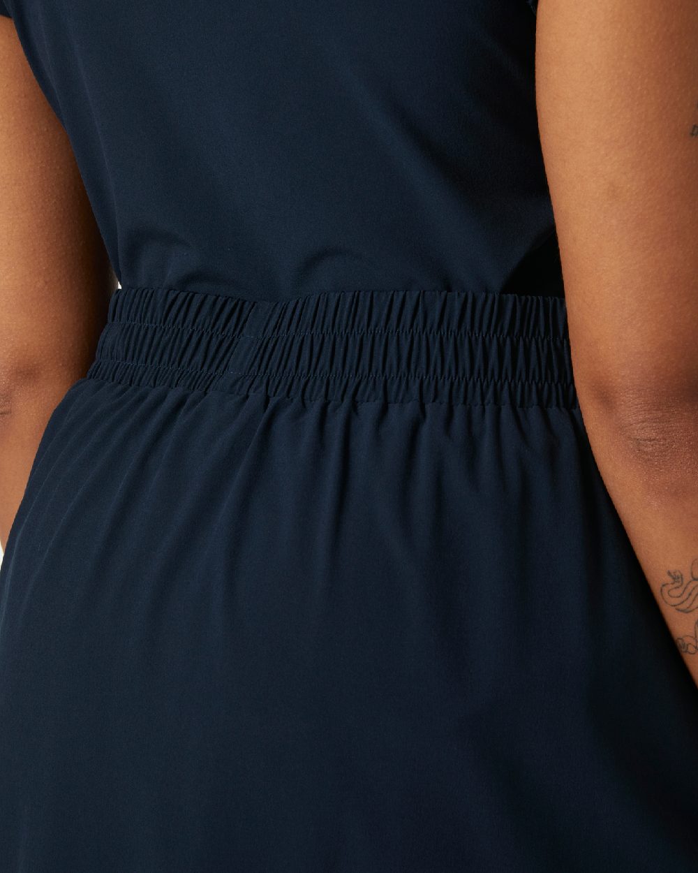 Navy coloured Helly Hansen Womens Thalia Skirt 2.0 on white background