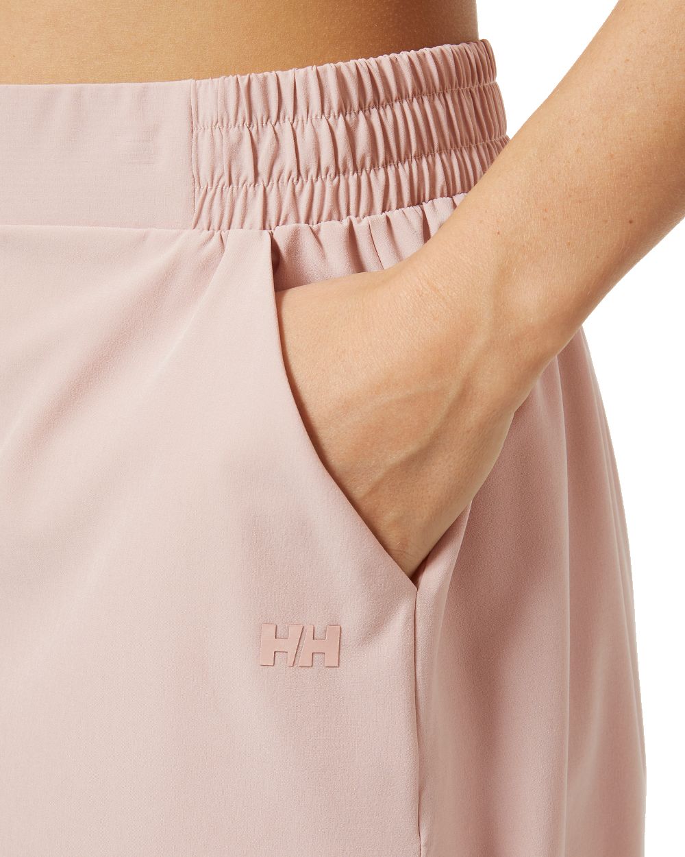 Pink Cloud coloured Helly Hansen Womens Thalia Skirt 2.0 on white background