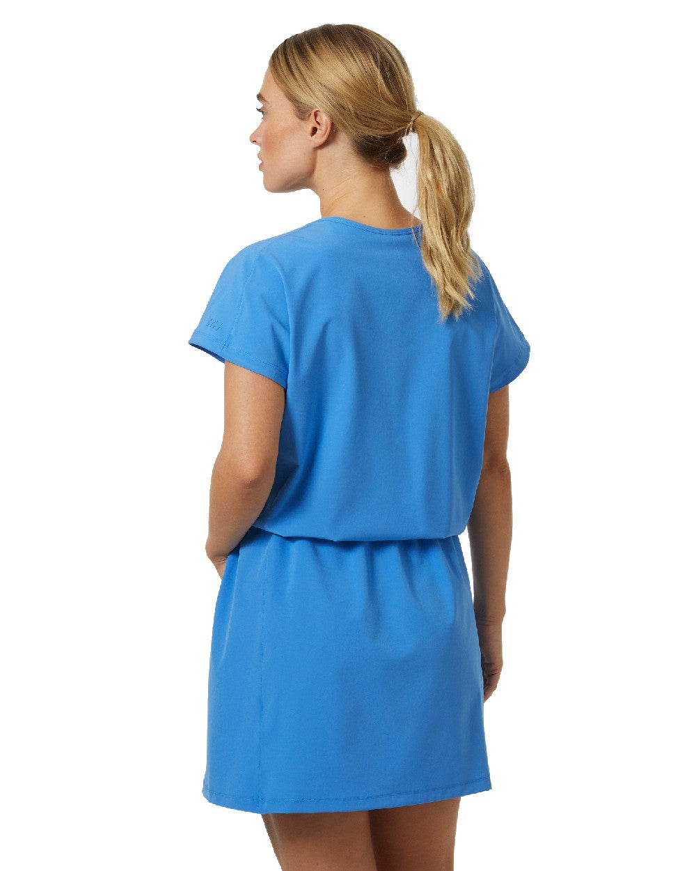 Ultra Blue coloured Helly Hansen Womens Thalia Summer Dress 2.0 on white background