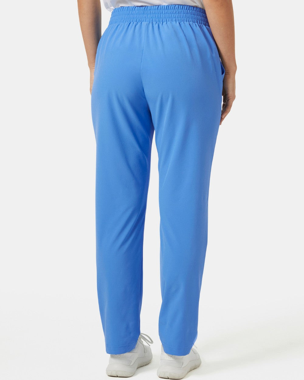 Ultra Blue coloured Helly Hansen Womens Thalia Pant 2.0 on grey background 