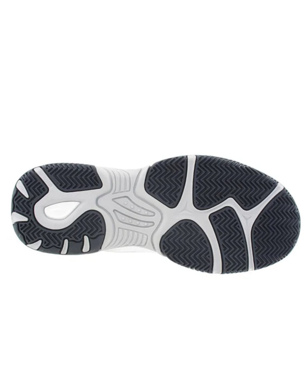 White Coloured Hi-Tec Blast Lite EZ Trainers On A White Background